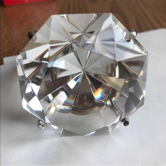 NIB 💍 Desk Paperweight - Diamond Ring (Glass) - Picture 12 of 15